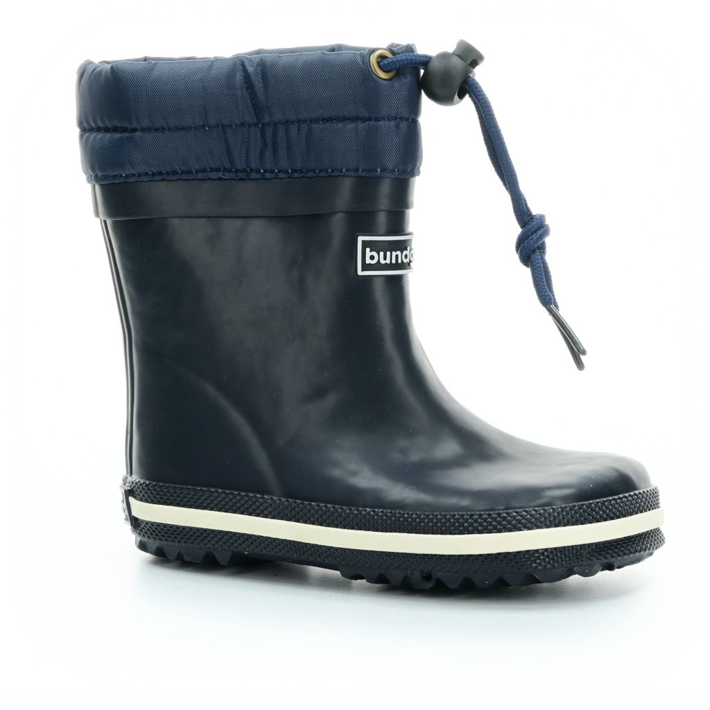 Bundgaard Cirro Low Warm Navy dunkelblaue gefütterten Gummistiefel