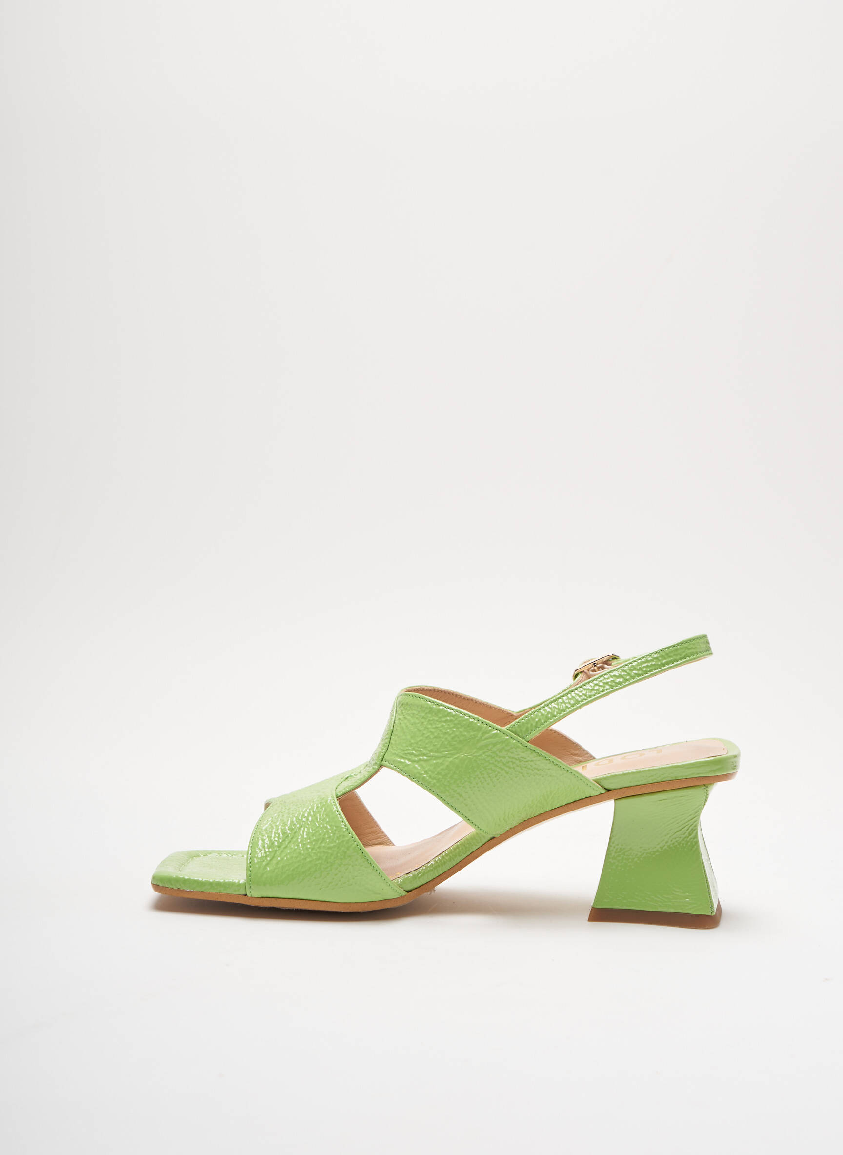 Lodi Love Sandales Nu Pieds Femme couleur vert