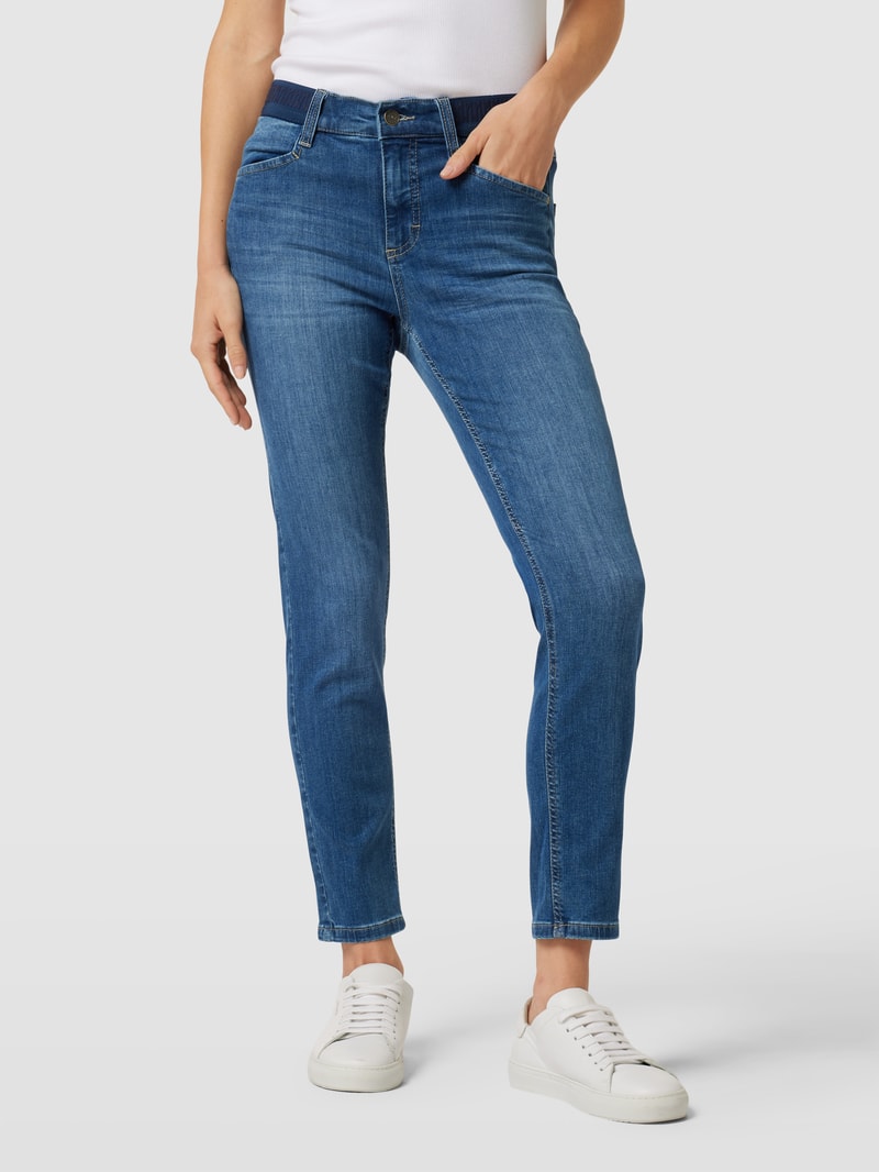 Jeans im 5-Pocket-Design Modell 'ORNELLA' in blau