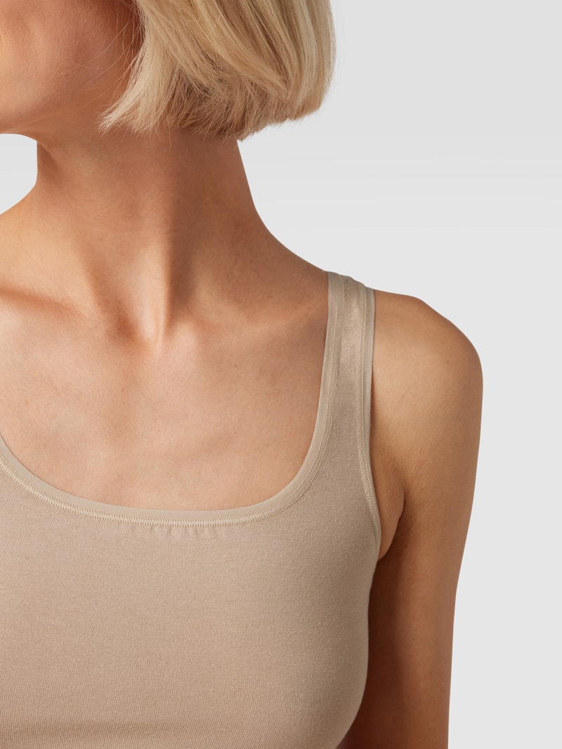 Tanktop im 2er-Pack in beige