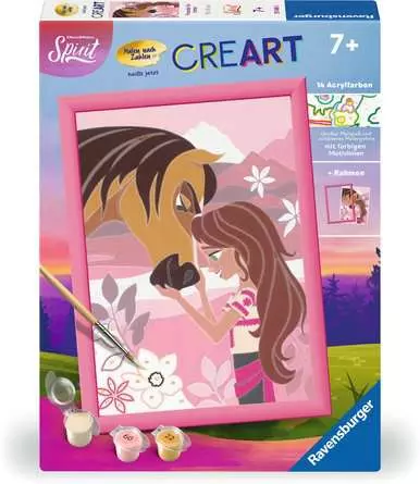 CreArt Dream Team - Malen nach Zahlen für Kinder ab 7 Jahren