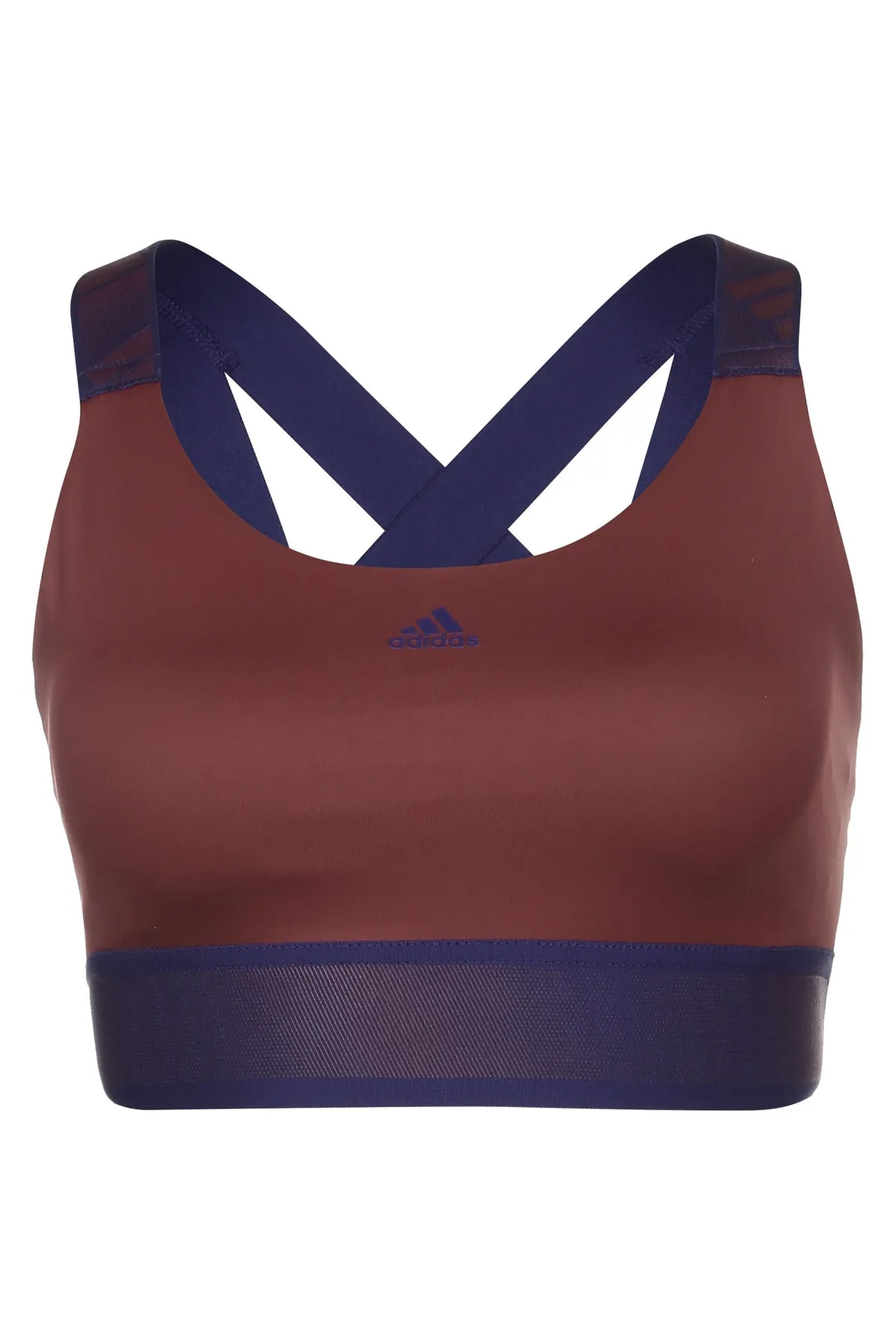 adidas  Sport-BH - Rot - Farbverlauf