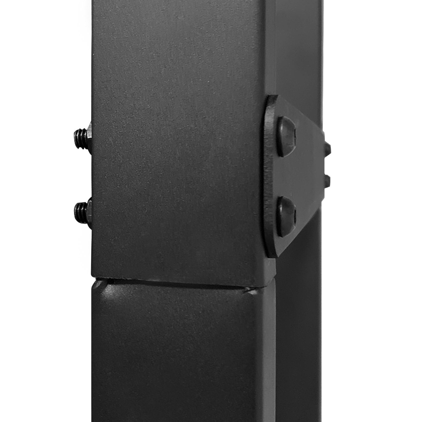 UISEBRT Kaminholzregal Kaminholzhalter Holzhalter Schwarz, für innen außen