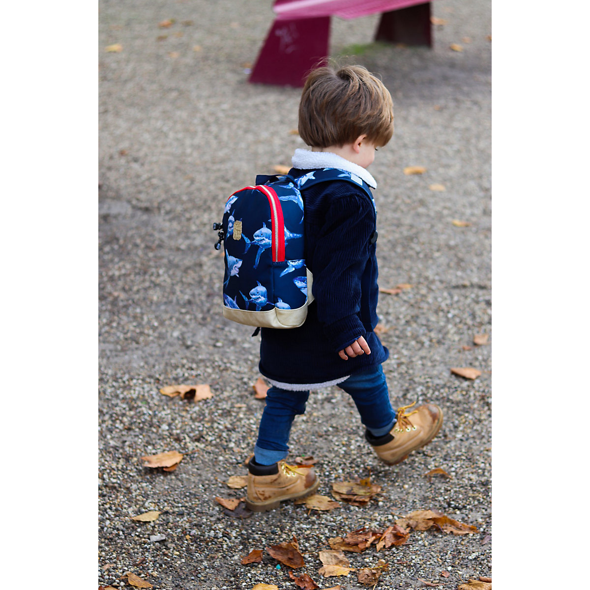 Kinderrucksack XS Shark Navy