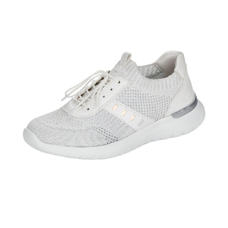 REMONTE Sportliche Slipper weiss