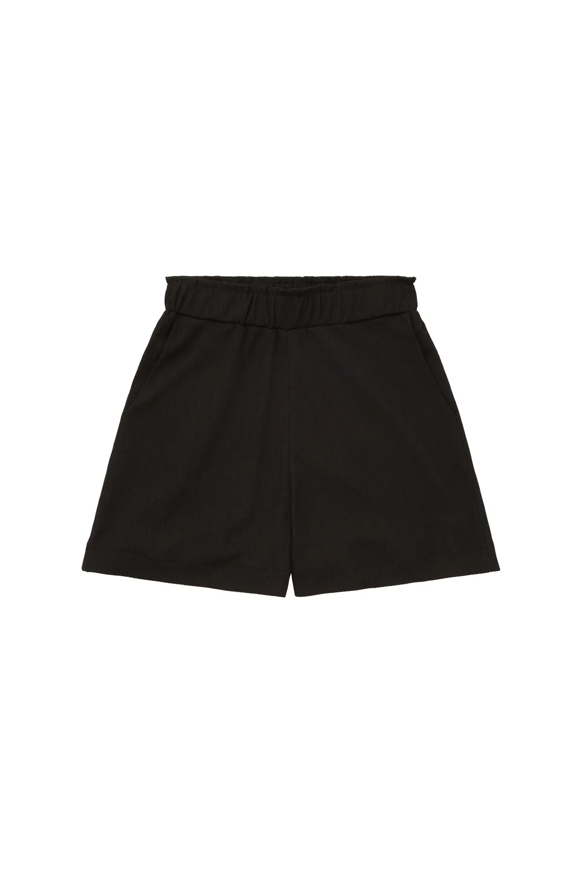 Tom Tailor  Shorts - Schwarz - Mittlerer Bund