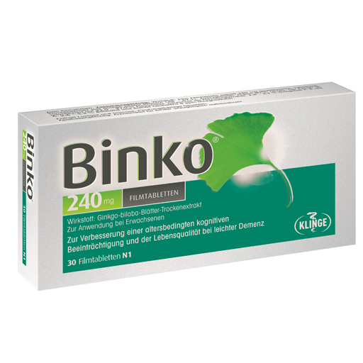 BINKO 240 mg Filmtabletten  30 St  Filmtabletten