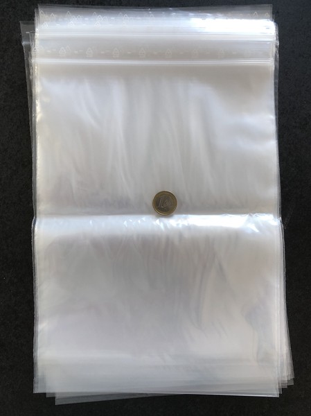 Zip-Beutel 220x310mm (100 Stk.)