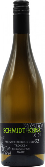 2019 Nahe Weißer Bugunder 63 trocken - Weingut Schmidt-Kunz