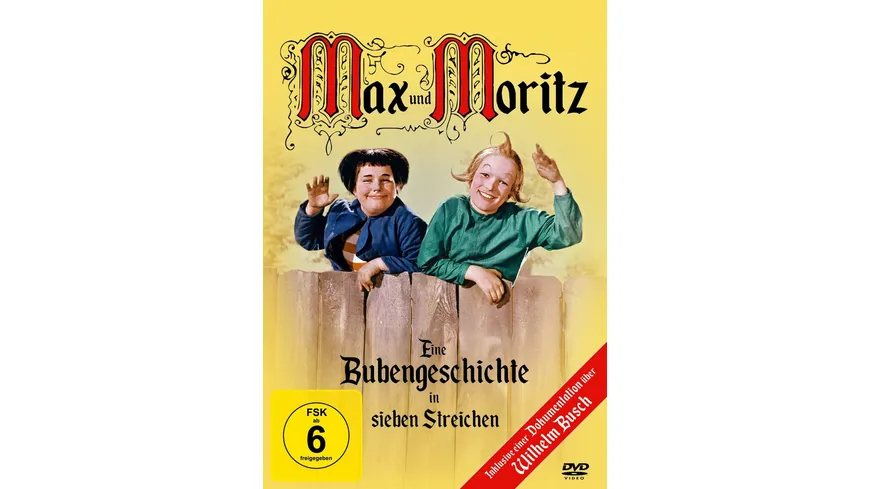Max und Moritz (1956) (Filmjuwelen / Förster-Film Märchen nach Wilhelm Busch)