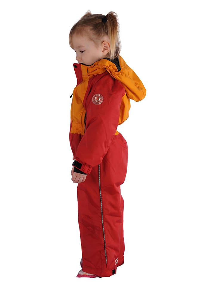 Wilma & Morris Schneeanzug in Rot/ Orange günstig kaufen