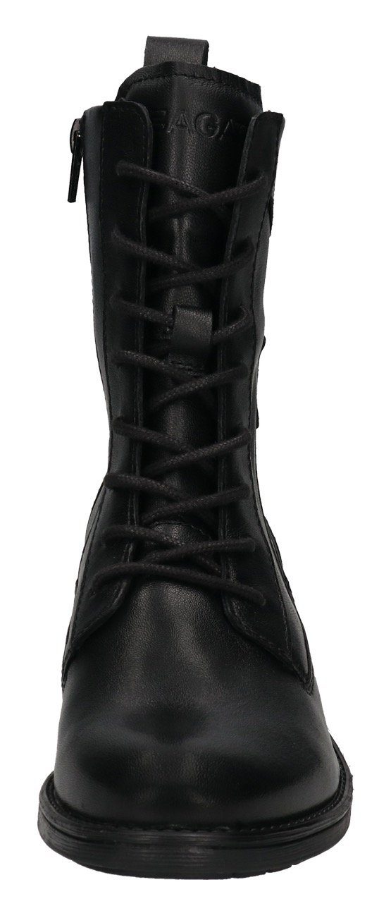 BAGATT Schnürstiefelette mit Zierreißverschluss außen