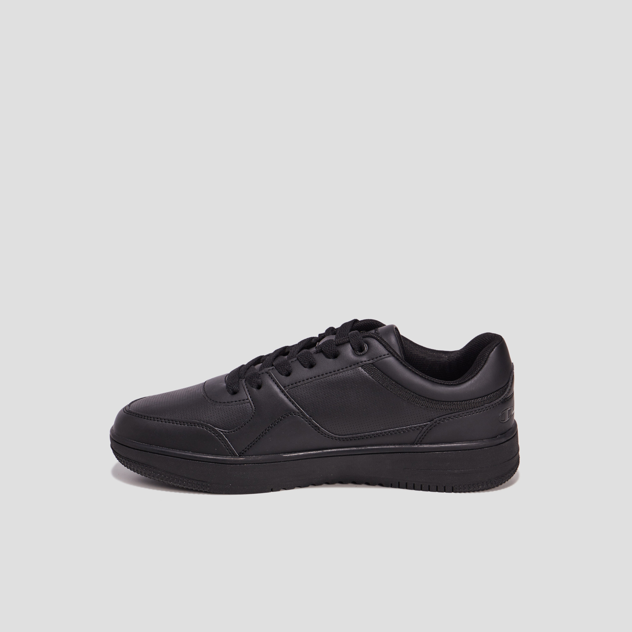 Tennis à lacets Champion Rebound noir homme | La Halle