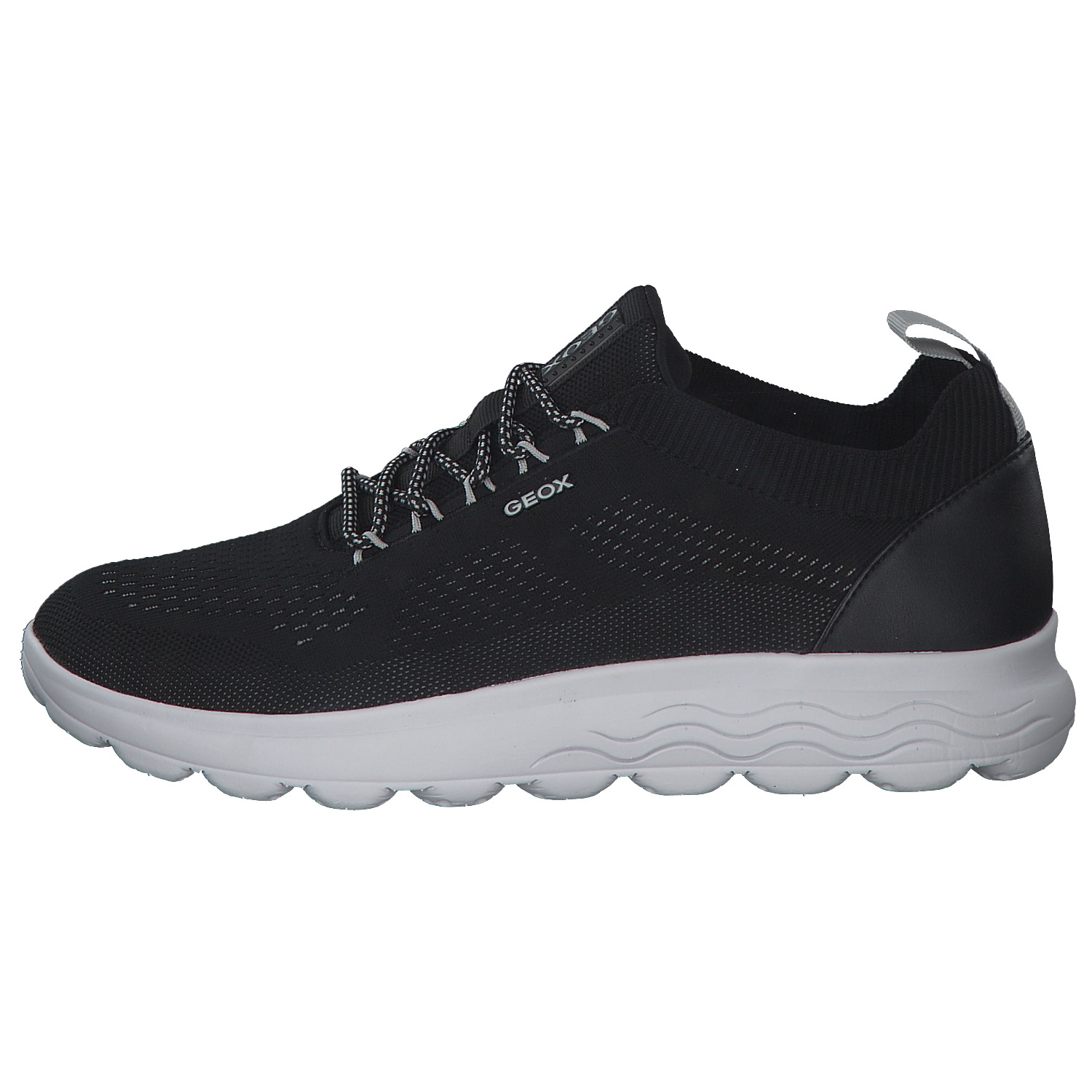 Geox U15BYA, Sneakers Low, Herren, Schwarz