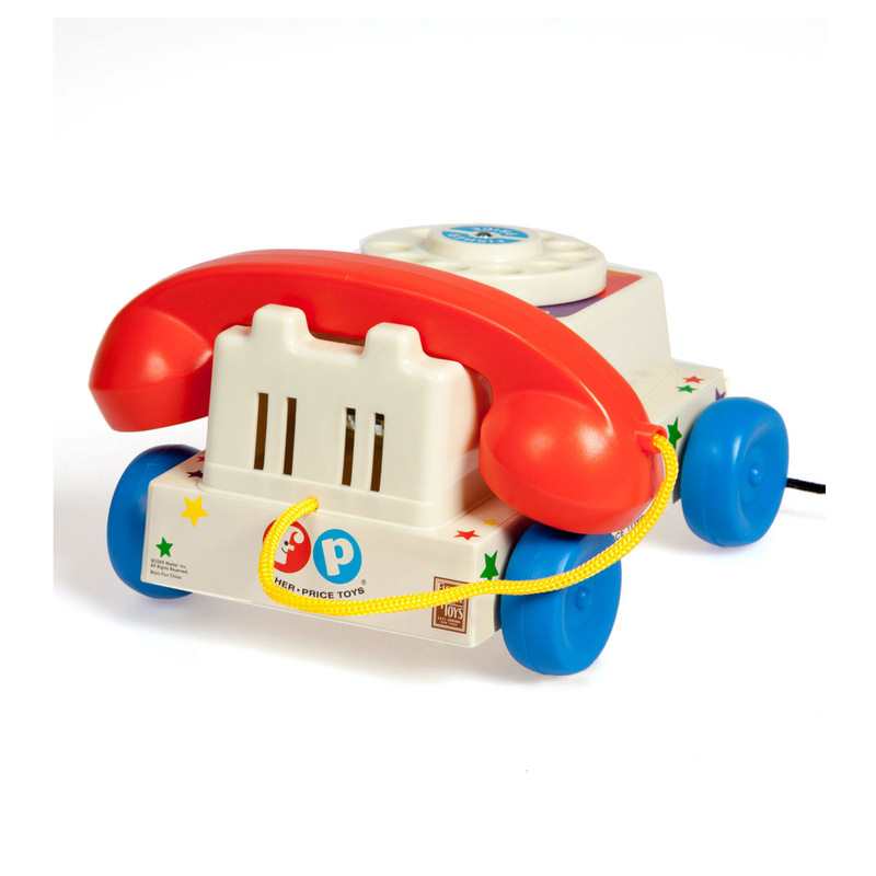 Téléphone à tirer vintage Fisher-Price