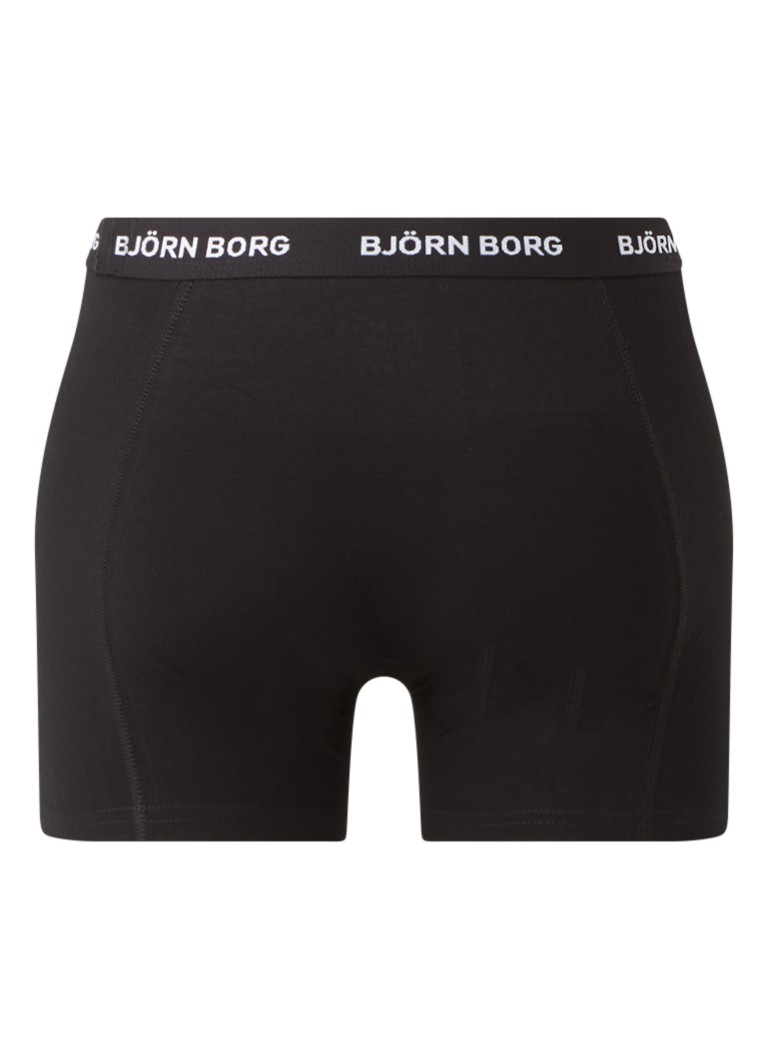 Björn Borg Essential boxeralsó logós szalaggal, 5 darabos csomagban