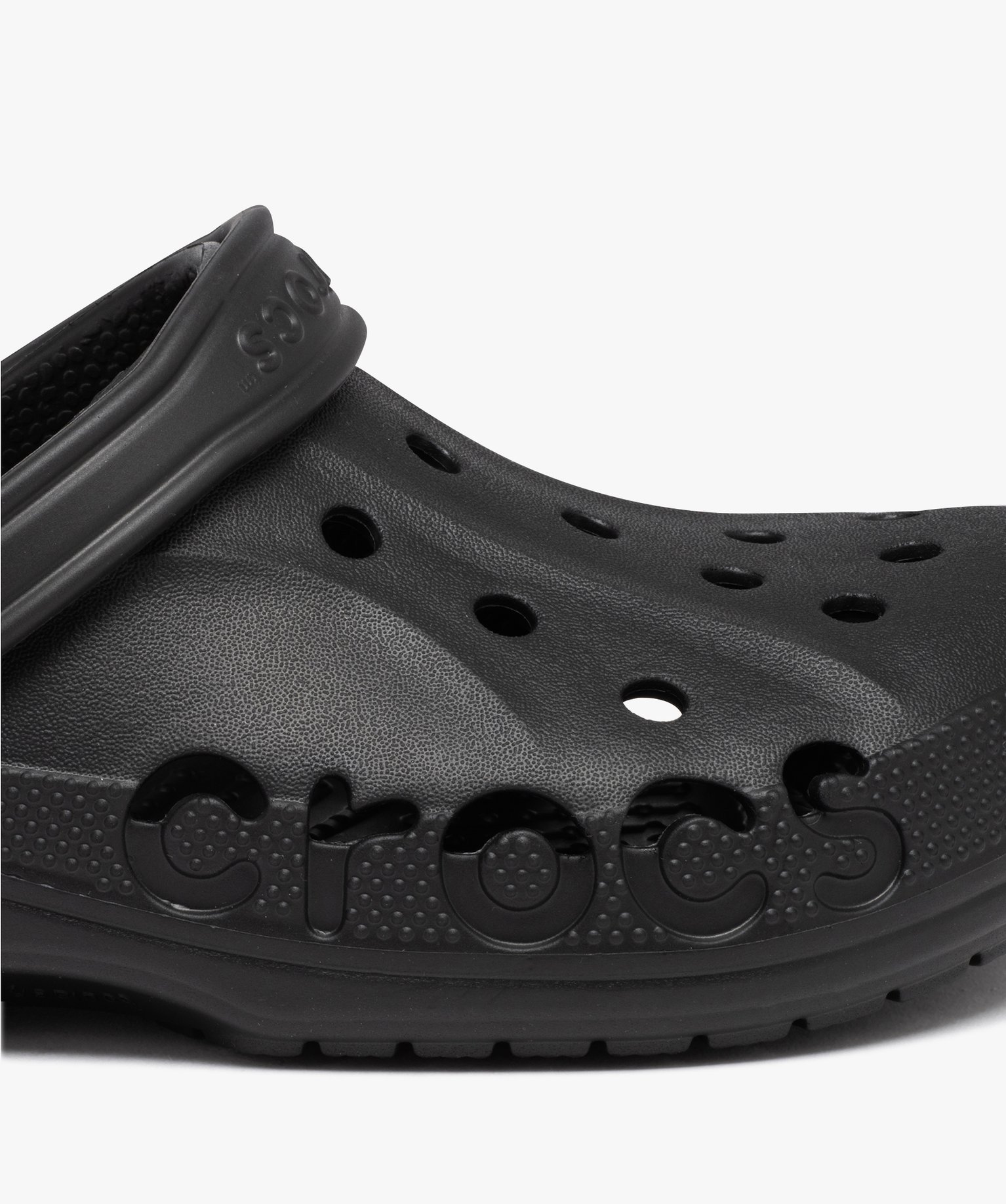 Sabots souples homme unis dessus perforé à bride amovible ... noir | GEMO