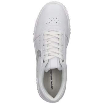 Tom Tailor Sneaker in weiß