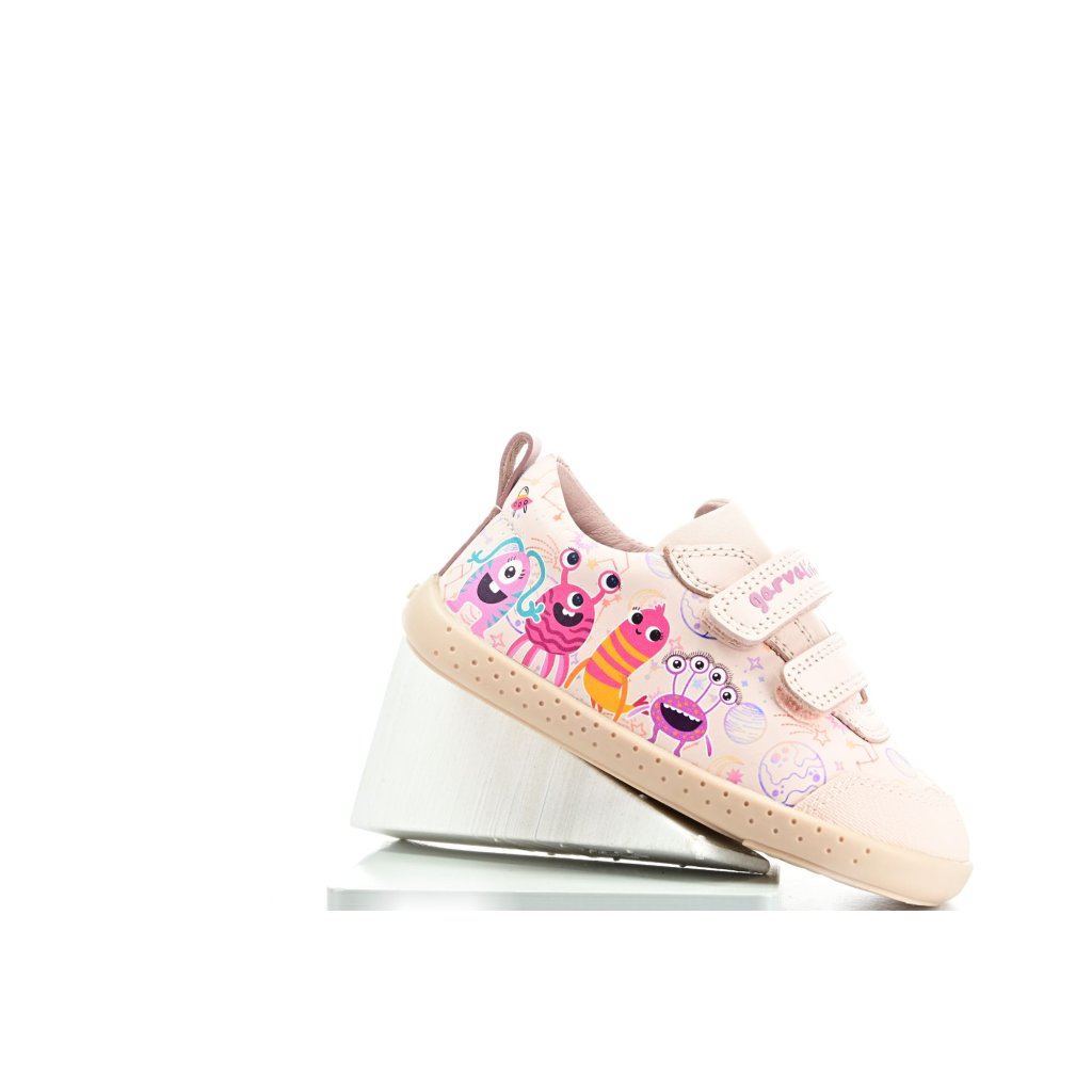 Garvalín Zapato Toy Cotton rosa Barfußhalbschuhe