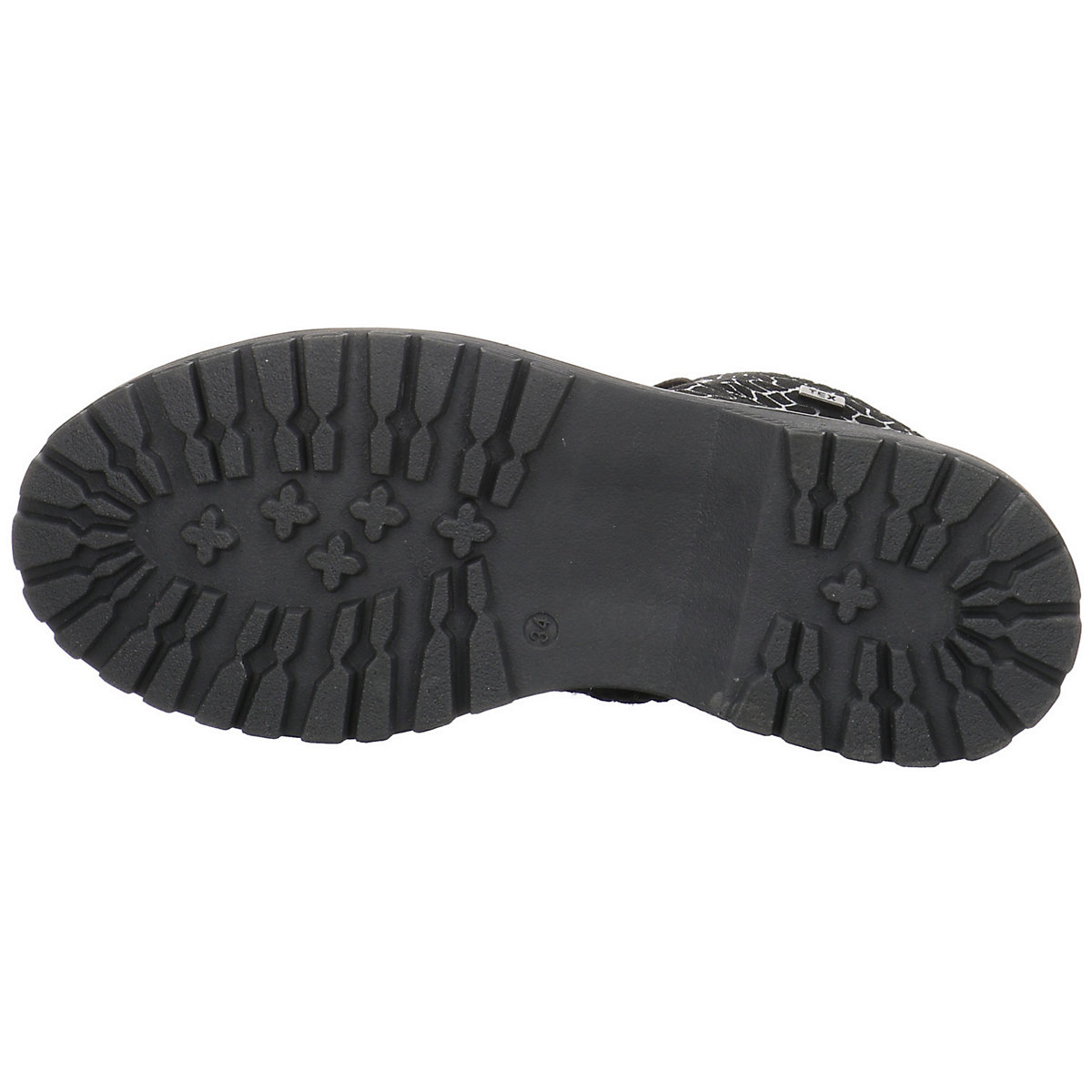 Mädchen Stiefel Schuhe Xilly-Tex Boots Kinderschuhe Veloursleder gemustert Halbschuhe