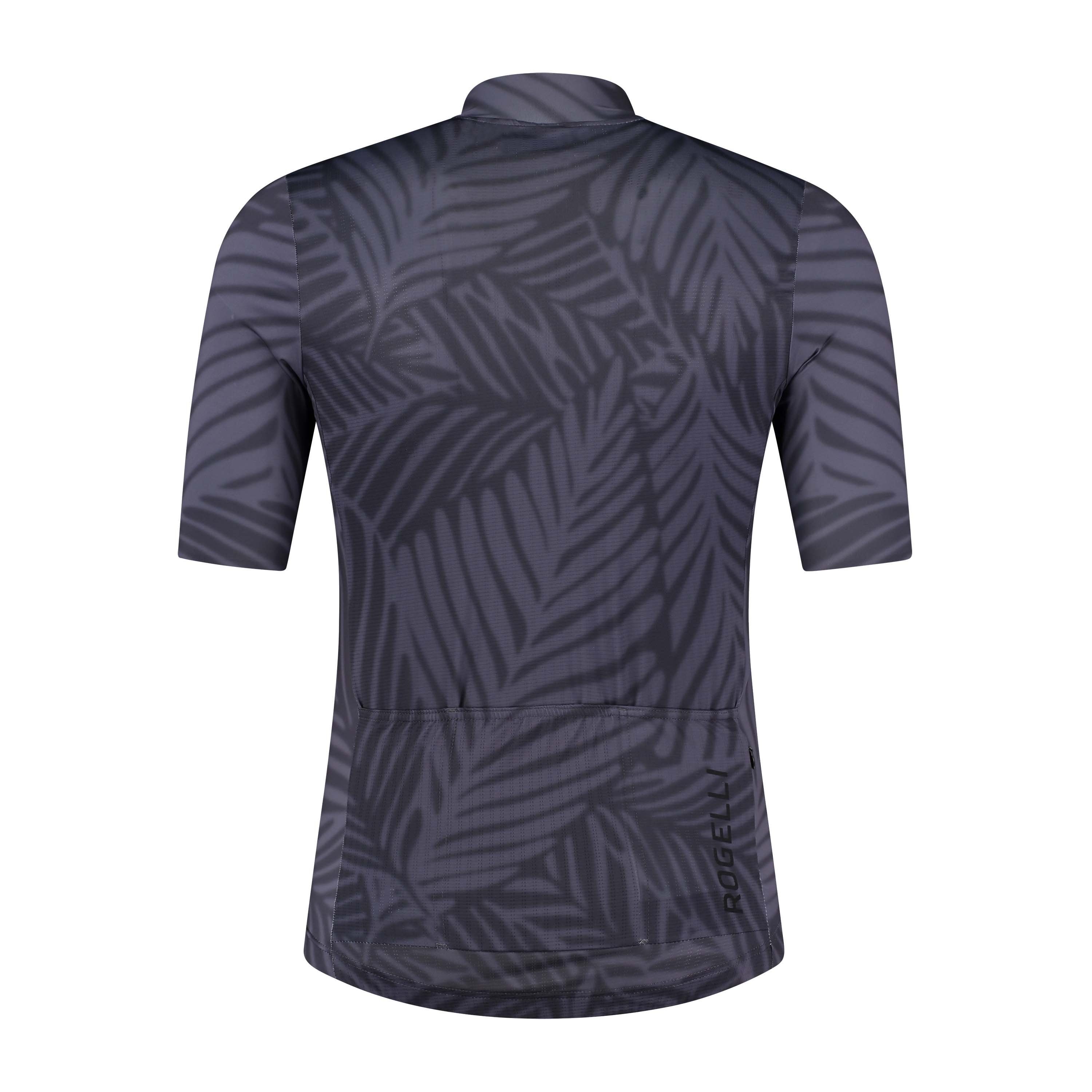 Rogelli Jungle Grau Herren Radtrikot Kurzarm