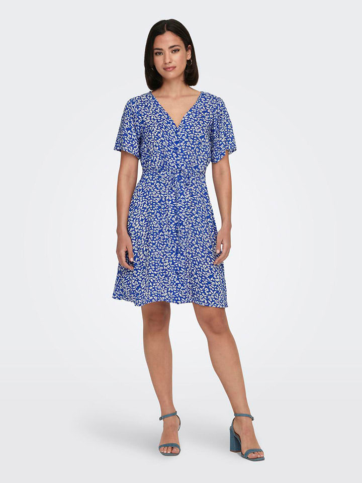 ONLY Kleid in Blau günstig kaufen
