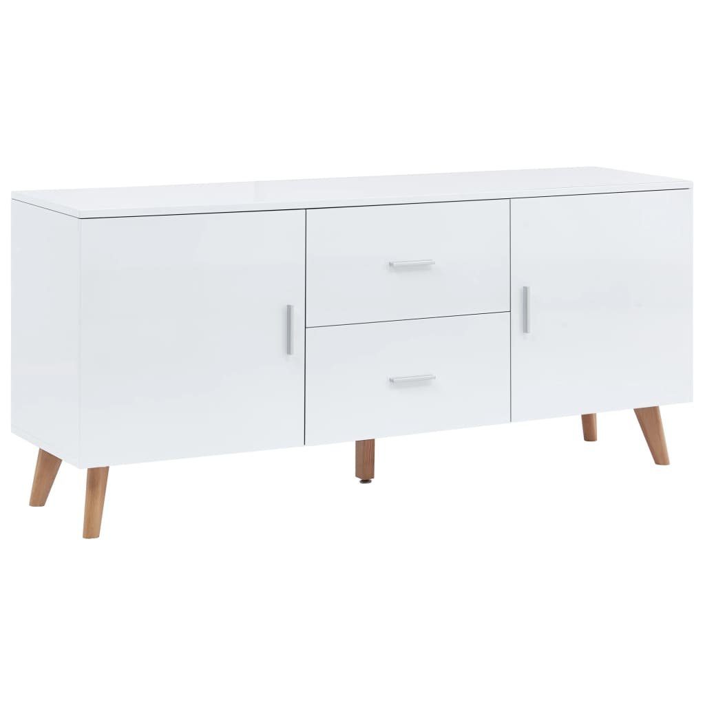vidaXL Sideboard Sideboard Weiß 160×40×70 cm MDF (1 St)