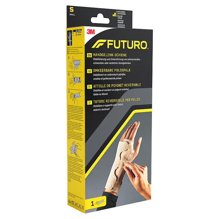 Futuro, Αμφίπλευρος Νάρθηκας Καρπού με Νάρθηκα, Μπεζ, Μέγεθος S