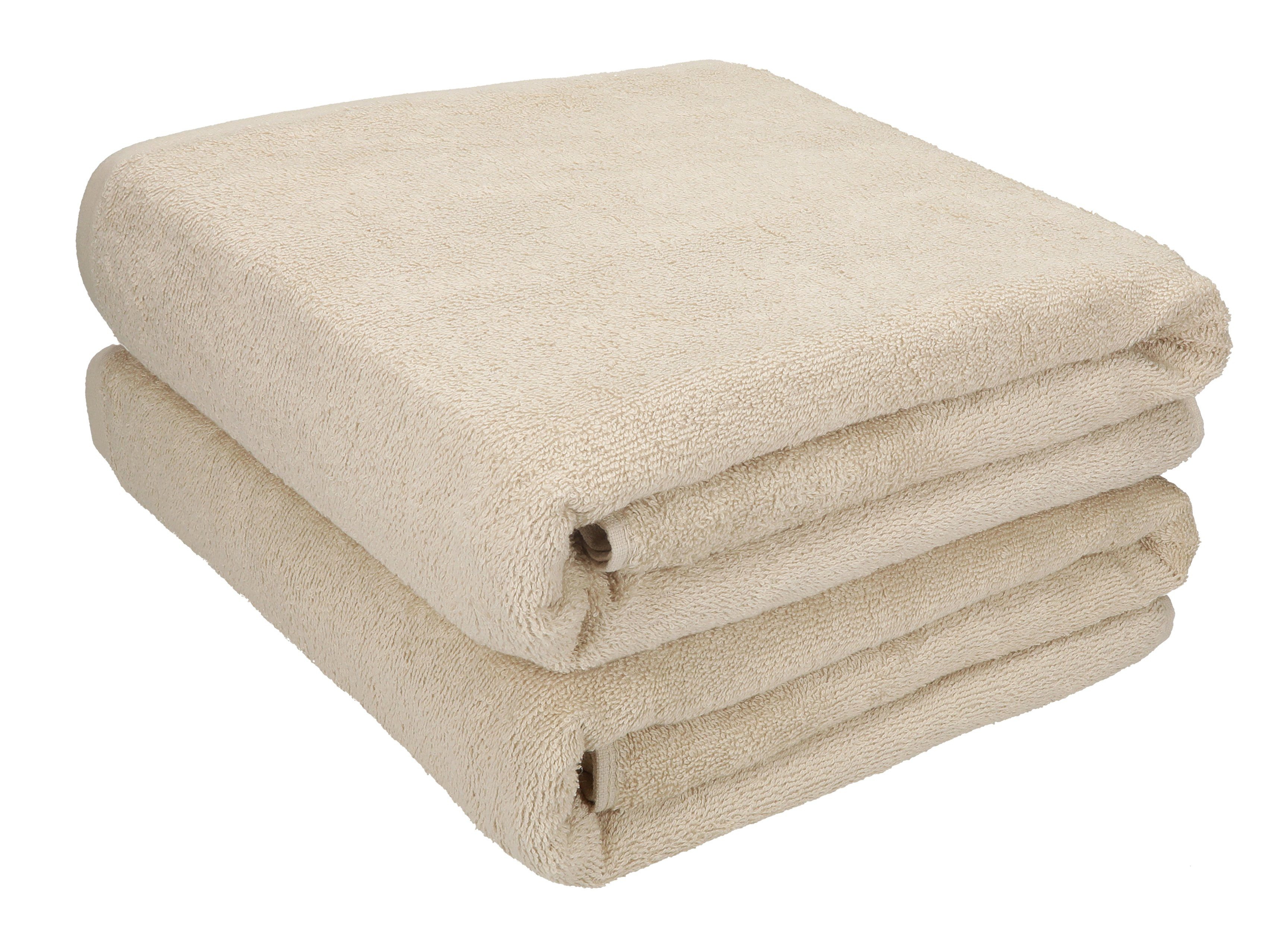 Betz Badetücher 2 tlg. Badetuch Set XXL DRESDEN Größe 100 x 180 cm, 100% Baumwolle (2-St)