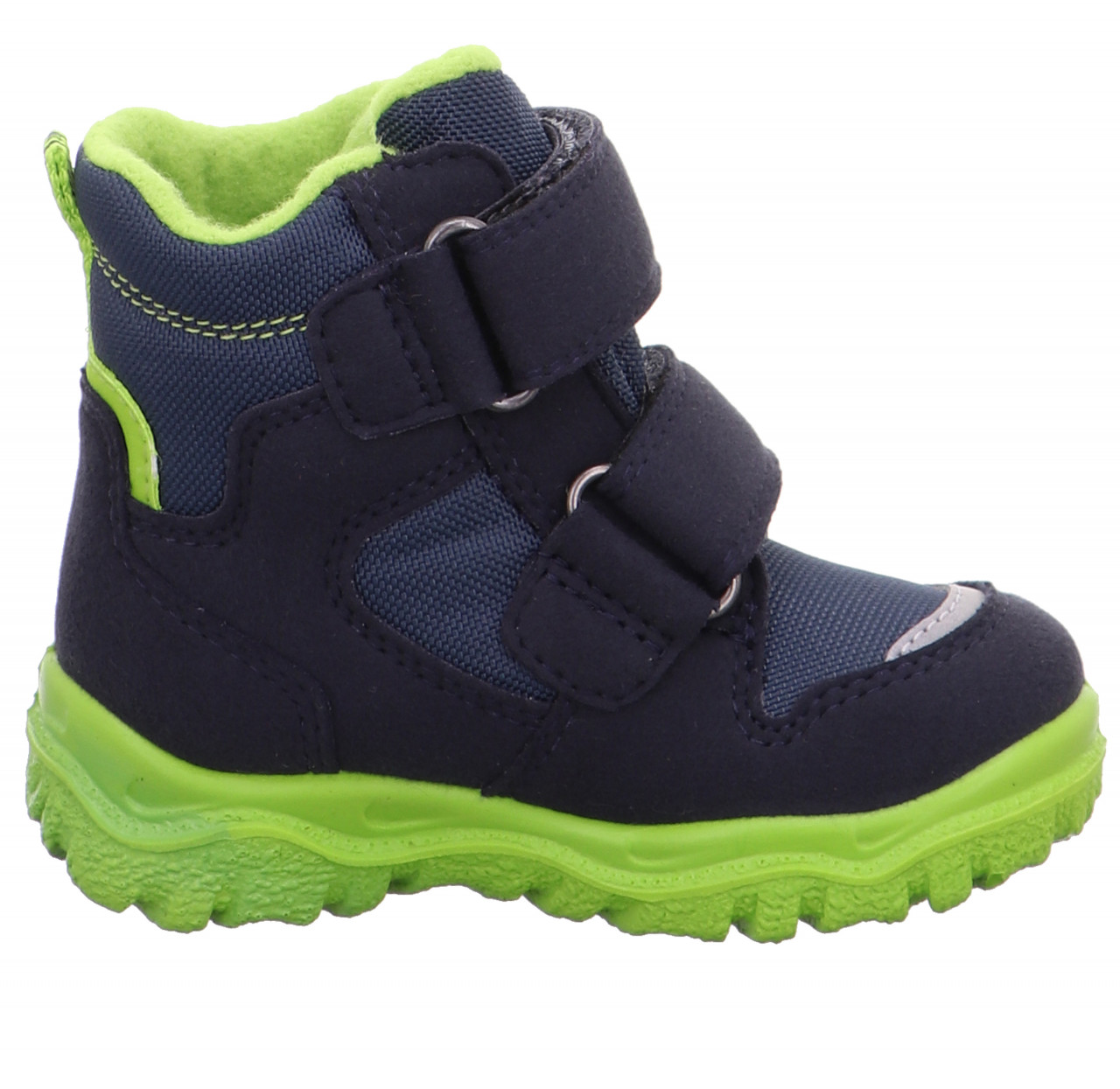 HUSKY1 - Blau/Grün Boots mit Klettverschluss