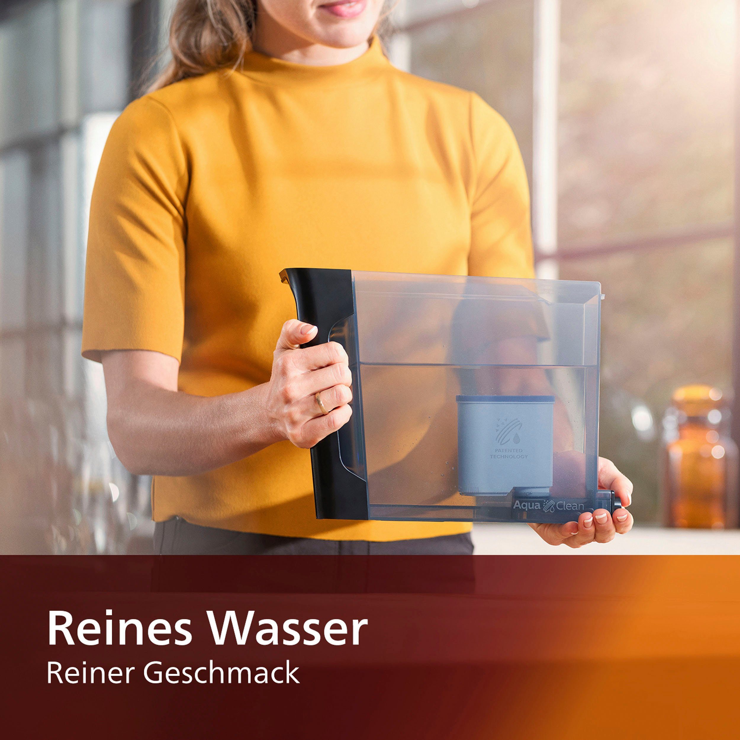 Saeco Wasserfilter AquaClean CA6903/22, Zubehör für für Philips und Saeco Kaffeevollautomaten, Doppelpack