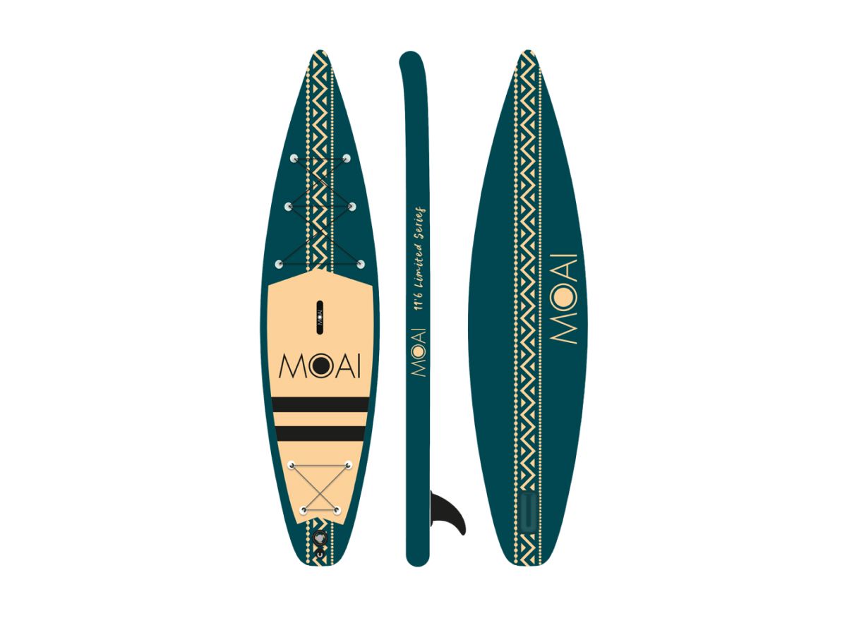 MOAI 11’6 ULTRA LIGHT BOARD Aufblasbares SUP Board Set
