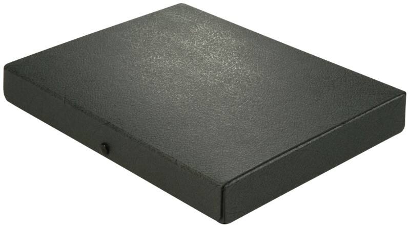 ELBA Dokumentenmappe 31414 DIN A4 Schwarz Karton 24 x 4,5 x 31,5 cm