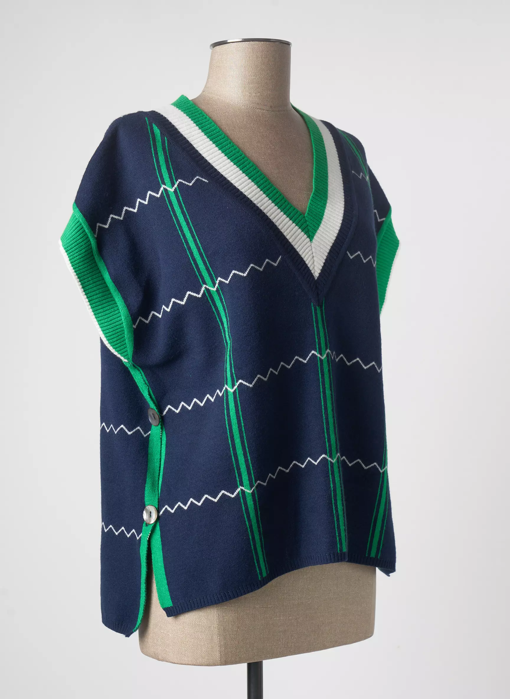 Pame Carrioni Pulls Femme couleur bleu