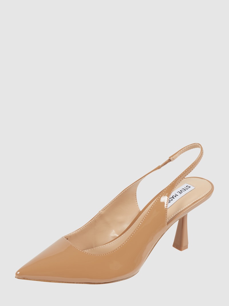 Pumps mit Slingback in camel