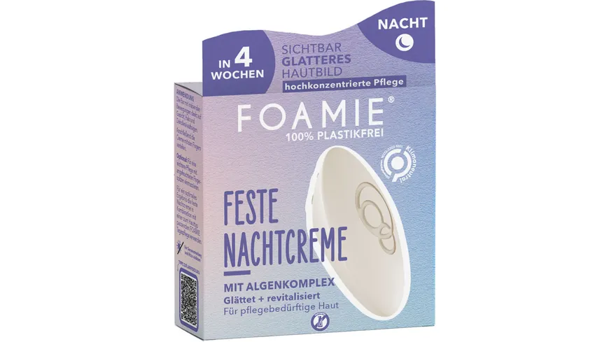 FOAMIE Feste Nachtcreme Night Recorvery