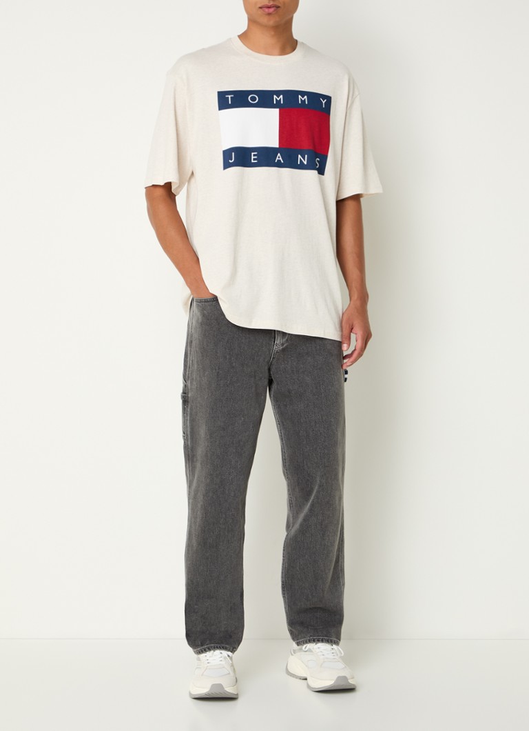 Tricou Tommy Hilfiger cu logo imprimat