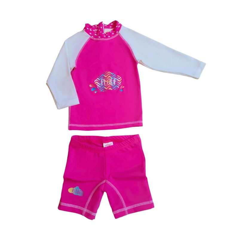 Ensemble enfant Anti-UV : Nuage Rose