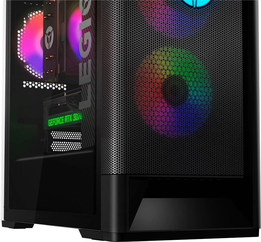 Lenovo Legion T5 26IAB7 Gaming-PC (Intel Core i5 12400F, GeForce RTX 3070, 16 GB RAM, 1000 GB SSD, Luftkühlung)