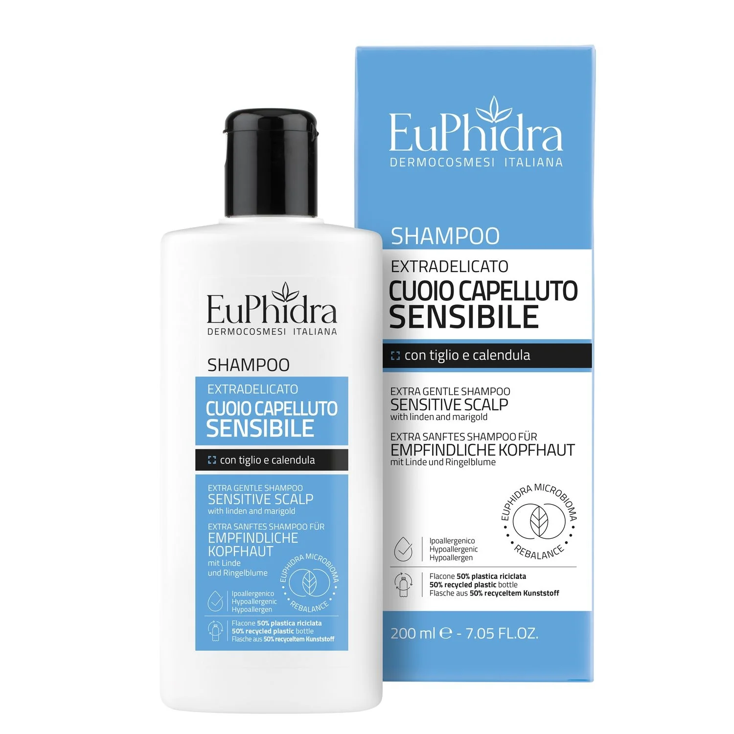 Hårpleje Ekstra delikat shampoo til sensitiv hovedbund - Mild shampoo, hovedbundsbehandling