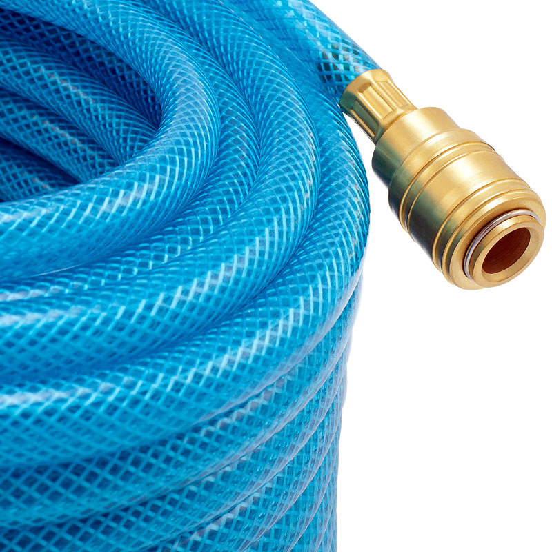 Casaria Deuba® Druckluftschlauch 20m Schnellkupplung/Stecker
