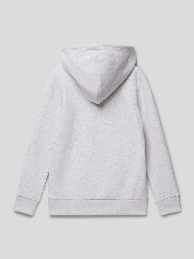 Hoodie in melierter Optik Modell 'EJOSH' in ecru meliert