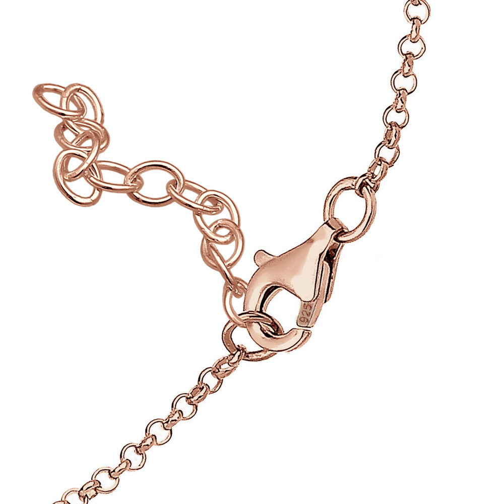 Elli Elli Bracelet Femmes pendentif plume Festival Boho Basic en argent sterling 925 Bracelet