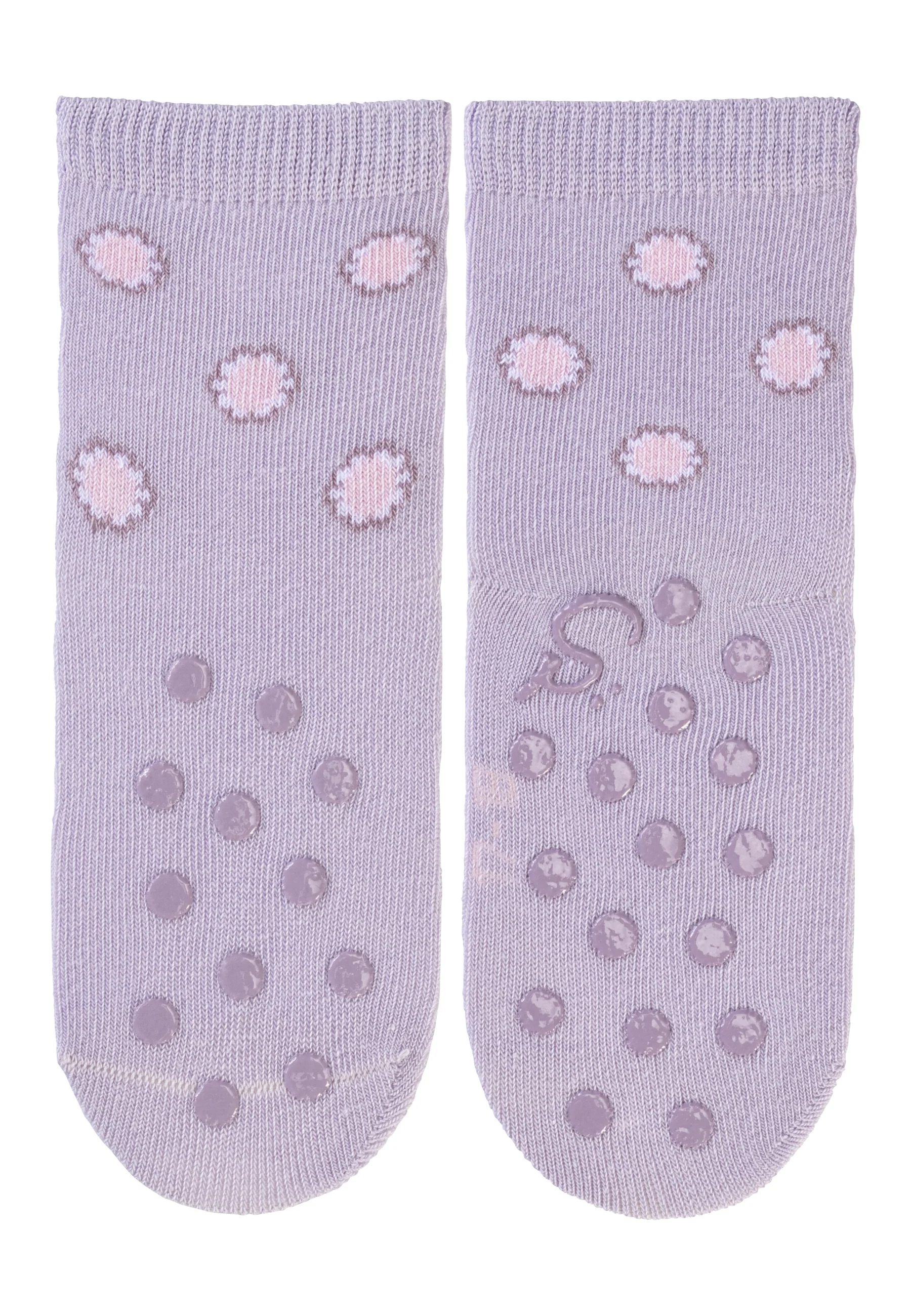 ABS Krabbelsocken im 2er Pack mit Motiv Maus