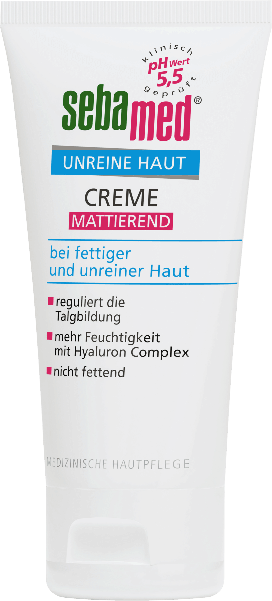 Gesichtscreme unreine Haut mattierend, 50 ml