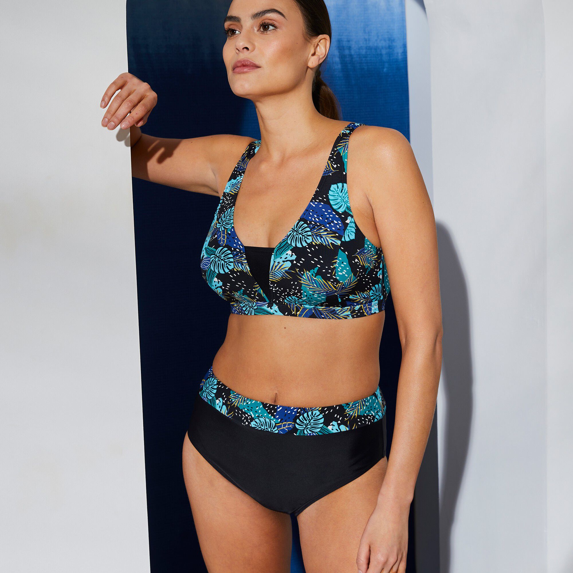 Culotte imprimée maxi ligne post-opératoire PALOMBIA