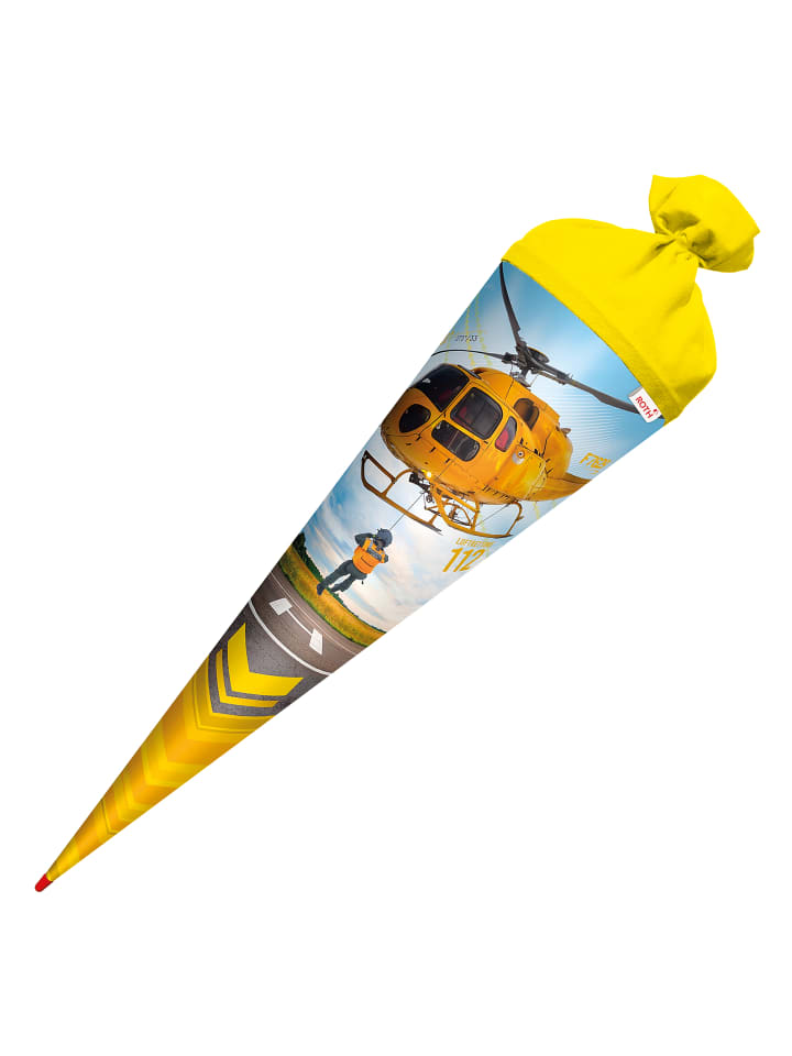 ROTH Schultüte groß Helikopter 70 cm in Gelb günstig kaufen onesize