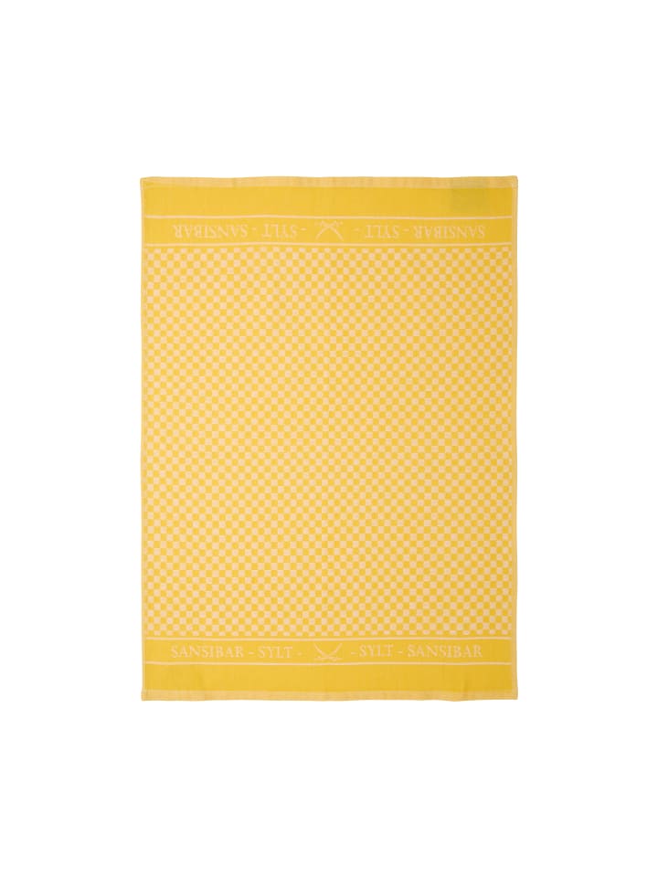Sansibar 3-teiliges Set: Geschirrtuch Set in Gelb günstig kaufen 50x70 cm