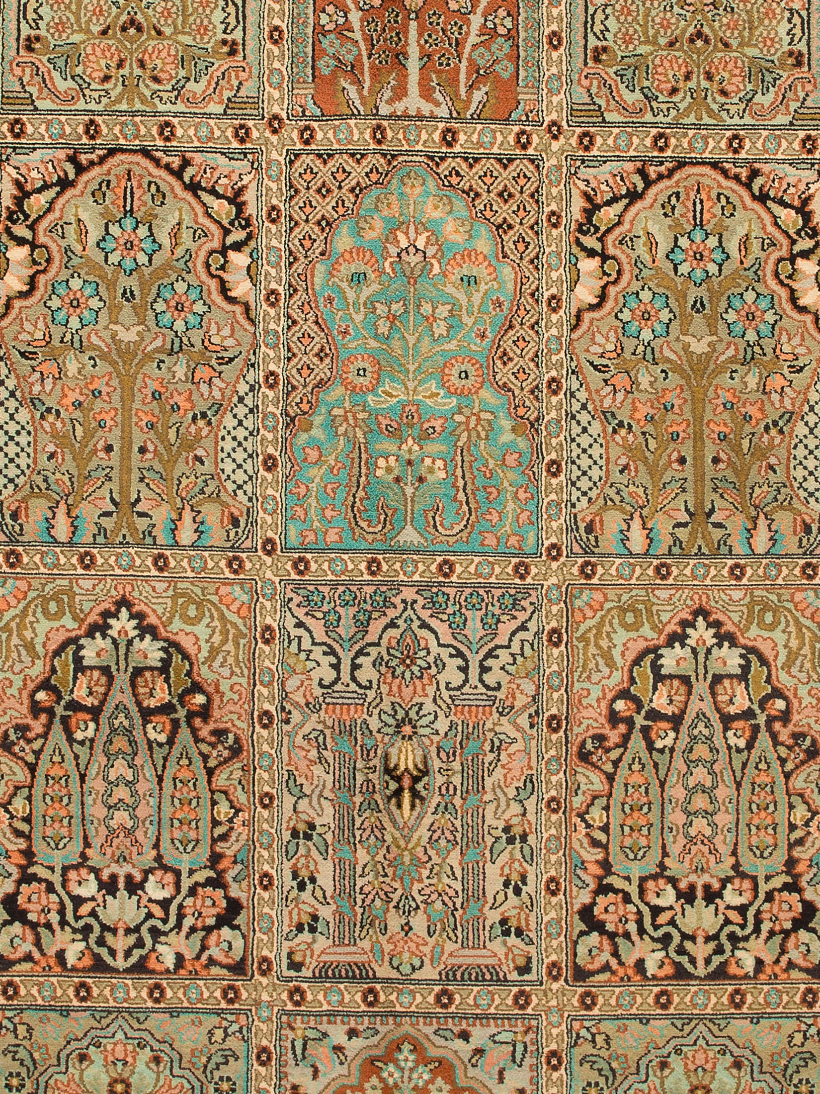 Kaschmir Seide 16/16 ca. 242 x 304 cm, Unikat / Einzelstück