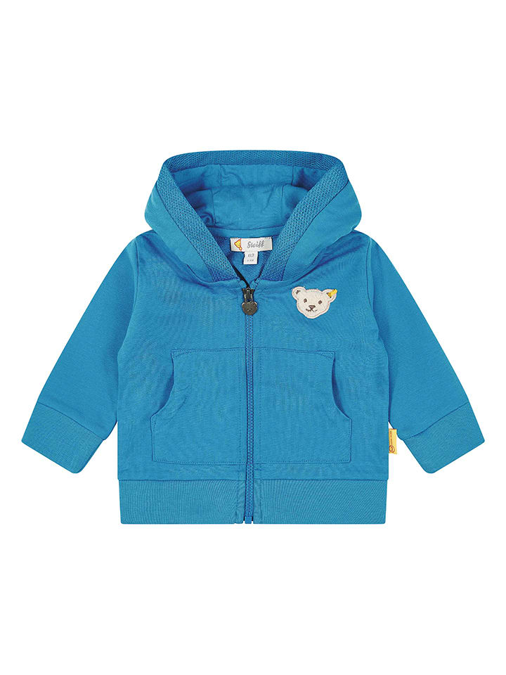 Steiff Sweatjacke in Blau günstig kaufen